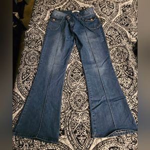 Size 15/32 flare juniors jeans